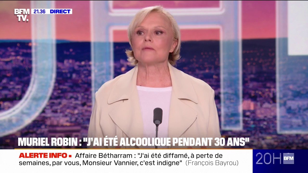 "Une femme qui bois c'est une pochtronne quand ce n'est pas une pute", Muriel Robin parle du tabous de l'alcoolisme des femmes