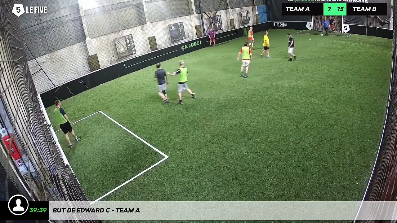 But de Edward C - Team A