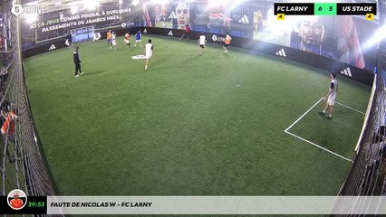 Faute de Nicolas W - Fc Larny