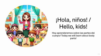 🧠👀🖐️ Learn Body Parts in Spanish!