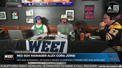 Alex Cora joins WEEI Afternoons