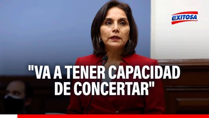 Patricia Juárez saluda designación de Eduardo Arana como premier: "Va a tener capacidad de concertar"