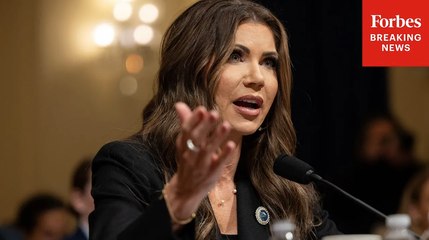 Kristi Noem Touts Staggering Drop In Illegal Immigration Since Trump Took Office