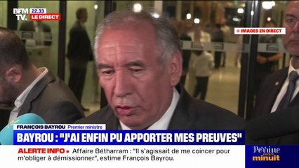Affaire Bétharram: face aux accusations François Bayrou affirme qu'il a pu "montrer que c'était faux avec des faits et des preuves"