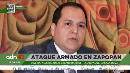 Asesinaron a Luis Armando Córdova, secretario del PRI en Jalisco, en una cafetería de Zapopan