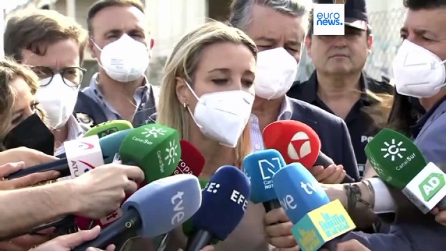 آتش سوزی یک انبار مواد شیمیایی درآندلس اسپانیا ده‌ها هزار نفر را خانه‌نشین کرد