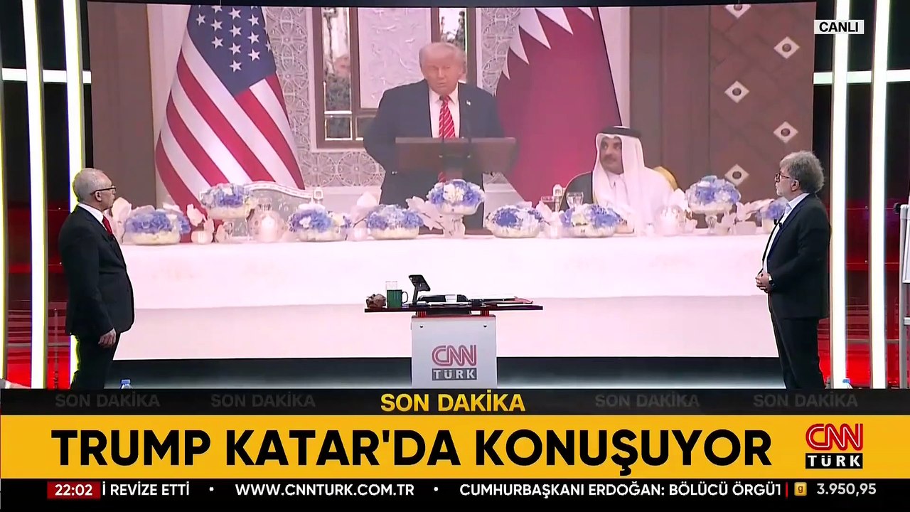 Trump Orta Doğu turu kapsamında Katar'da! "Bölge için barış diliyorum"