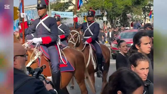 Cortejo fúnebre del expresidente José José Pepe Mujica - Montevideo, Uruguay (14/05/2025)
