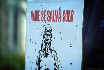 El Eternauta en Plaza de Mayo