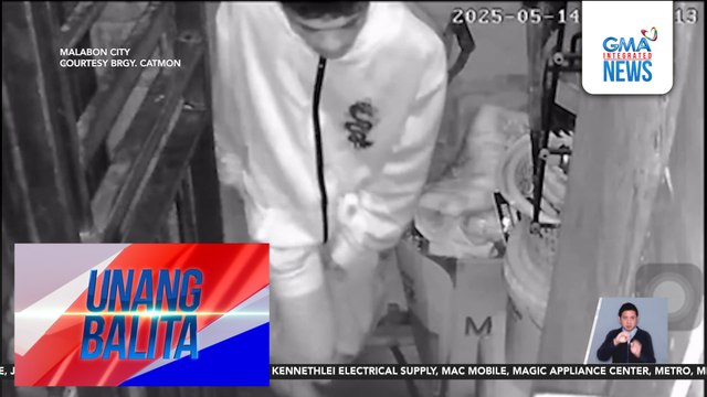 Lalaki, huli cam na nanloob sa isang bahay; nagnakaw rin umano sa kalapit na bahay kahapon | Unang Balita