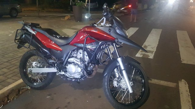 Câmera de segurança flagra criança sendo atropelada no Bairro Cascavel Velho