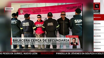Balacera desata pánico en secundaria de Culiacán; activan protocolo de seguridad
