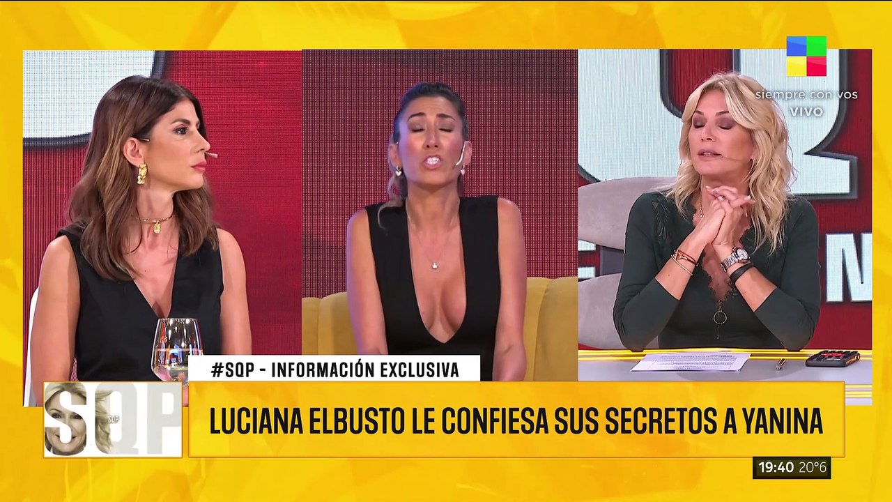📢 LUCIANA ELBUSTO CUENTA TODA LA VERDAD DE SU RELACIÓN CON BRANCATELLI: "Lloro porque siento vergüenza"