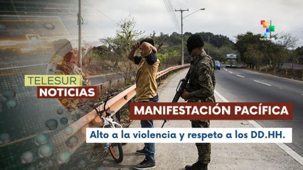 Organizaciones populares condenan represión de fuerzas policiales