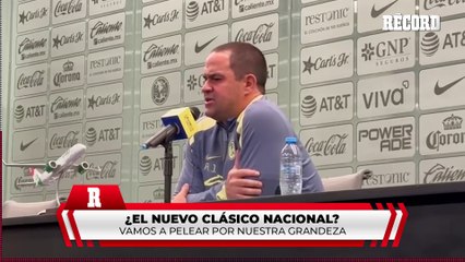 ¿El nuevo Clásico Nacional?. André Jardine habló en conferencia de prensa previo al partido de ida en las semifinales de la liga mexicana donde se enfrentarán a Cruz Azul.