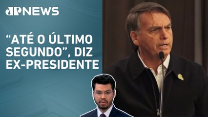 Jair Bolsonaro mantém candidatura para 2026 e defende benefício por medida contra Ramagem