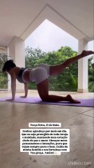 título:Scheila Carvalho mostra bumbum empinado após treino: "Dia de queimar"