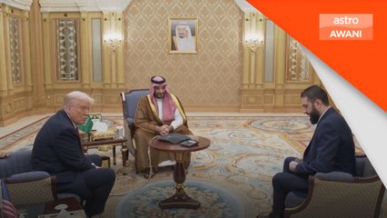 Trump jumpa Presiden Syria, desak normalisasi dengan Israel