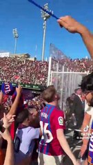 Insultos entre las aficiones de Barça y Real Madrid en el clásico