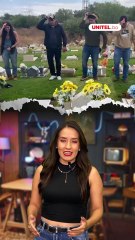 Conmovedor homenaje: Hermanos bailan 'El Ratón Vaquero' frente a la tumba de su madre