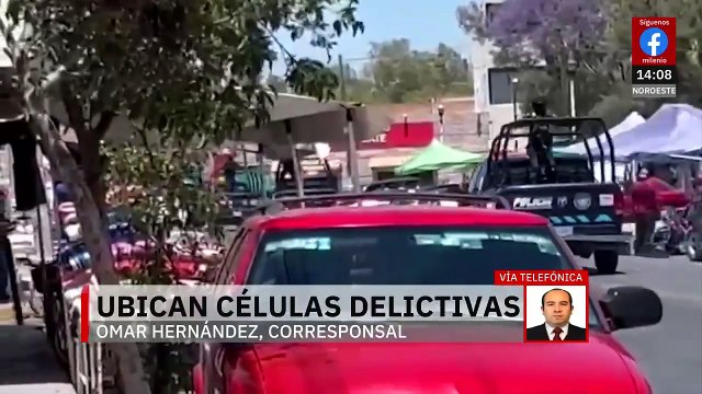Despliegan operativo conjunto de fuerzas de seguridad tras la ubicación de células delictivas