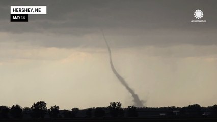 Evening tornado sweeps through Nebraska