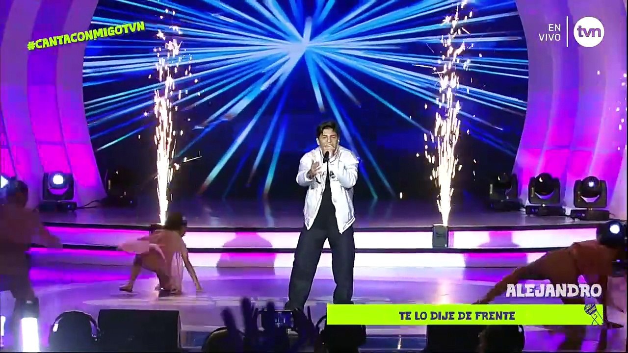 Alejandro interpretó "Canta corazón"