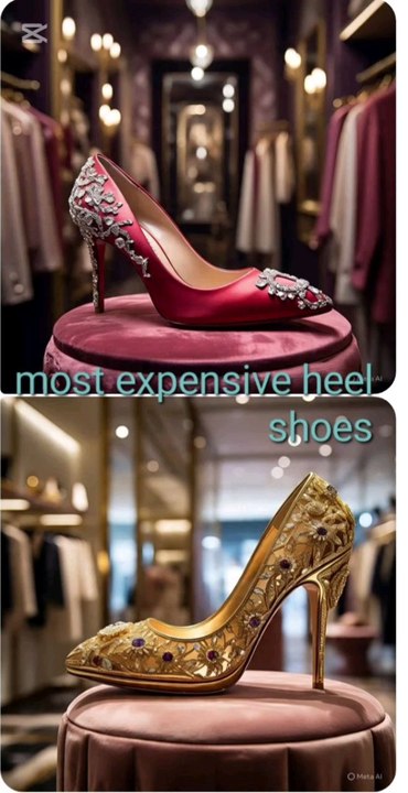 most expensive heel shoes