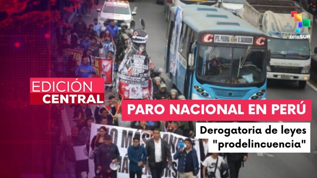 Masiva movilización en Lima y regiones del país