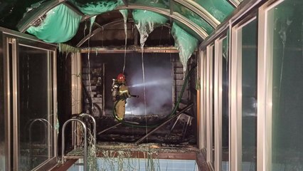 충남 태안 숙박시설 화재...2천7백만 원 피해 / YTN