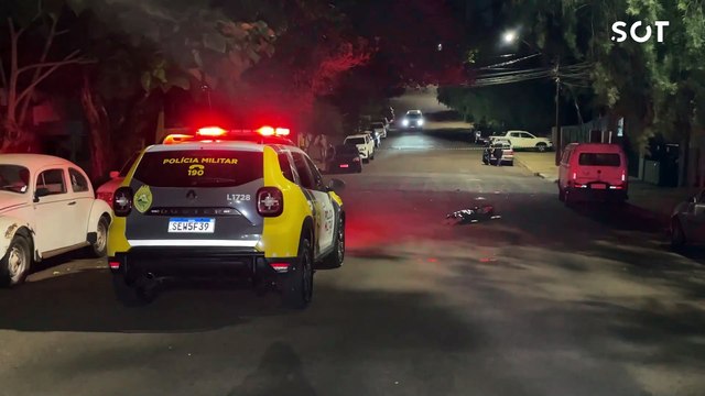 Homem é morto a tiros na Rua Nereu Ramos em Cascavel