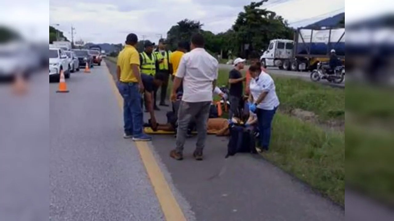 Dos haitianos resultan heridos en accidente en...