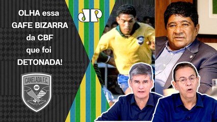 "ISSO É INACREDITÁVEL!!! Cara, a CBF SIMPLESMENTE..." NOVA ATITUDE BIZARRA! | Garrincha esquecido?