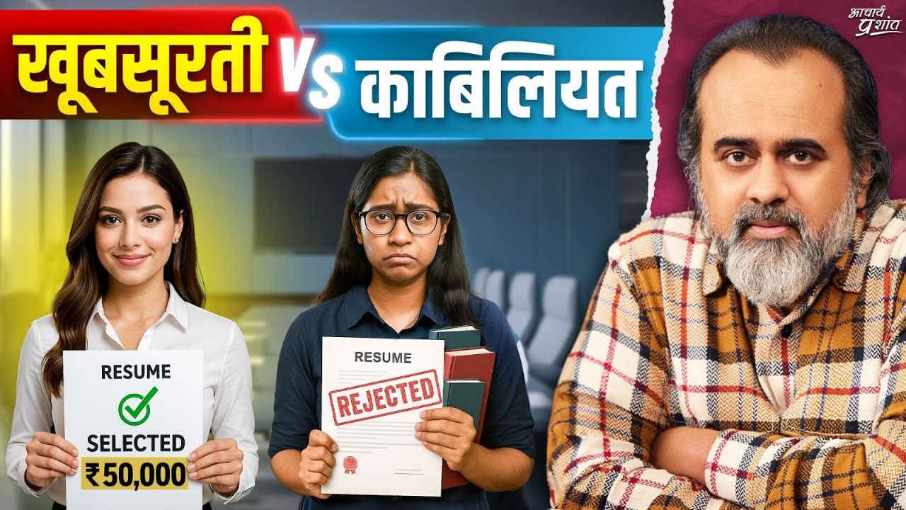महिलाओं को खूबसूरती और 'लुक्स' पर नौकरी देने वाले || आचार्य प्रशांत (2025)