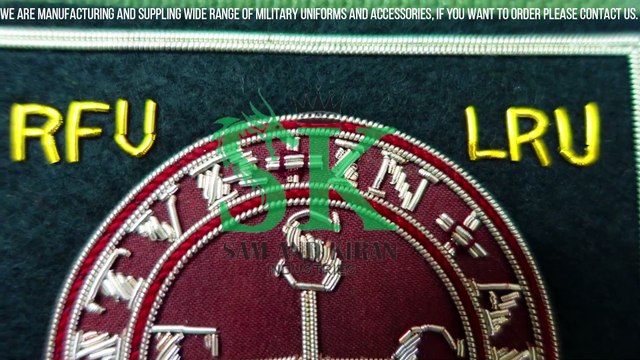 Factory Custom Embroidered Patches, Embroidered Woven Chest Badge, High Quality Embroidered Patches