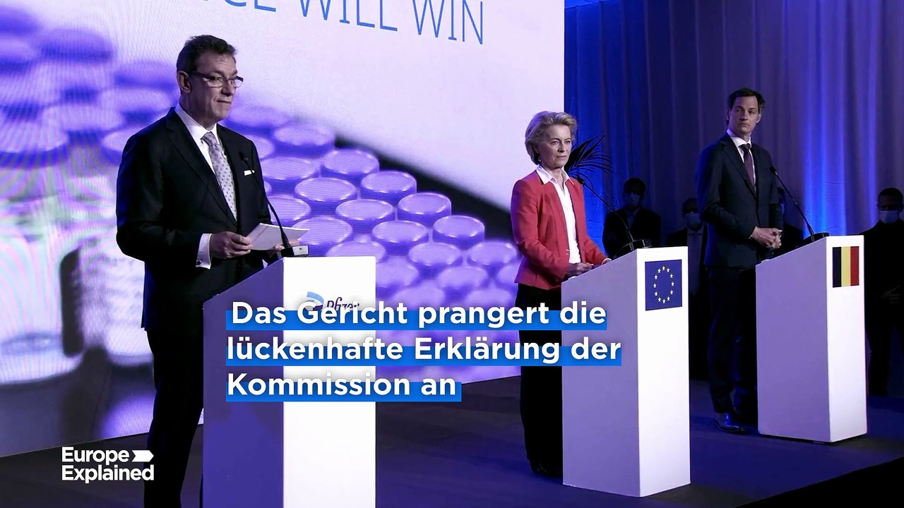 Mehr Transparenz in der EU: NGOs begrüßen Pfizergate-Urteil