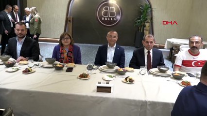 Gaziantep'te iki kulüp başkanından dostluk rüzgarı