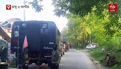 তল্লাশি অভিযানের শুরুতেই জঙ্গিদের সঙ্গে গুলির লড়াই, পুলওয়ামায় চলছে এনকাউন্টার