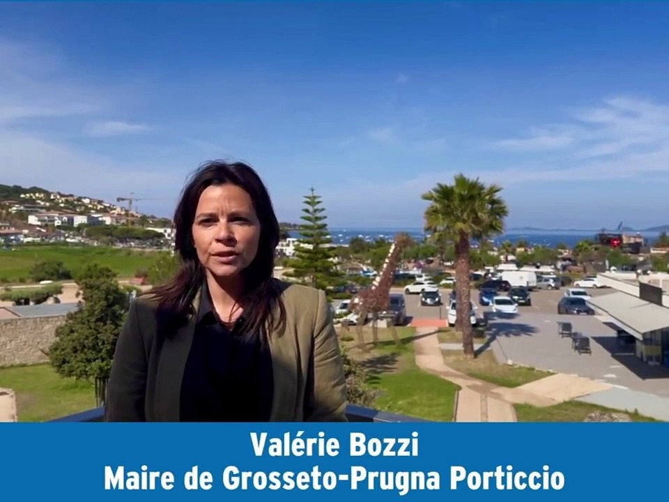 Corse-du-Sud: Message de Valérie Bozzi, maire de Grosseto-Prugna Porticcio, sur l’obtention du label Pavillon Bleu 2024, pour la 4ème année consécutive, pour la plage des Tamaris