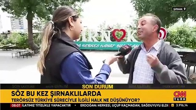 Söz bu kez Şırnaklılarda: Terörsüz Türkiye süreciyle ilgili halk ne düşünüyor?