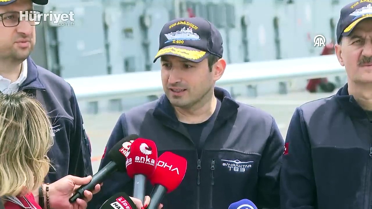 'Bayraktar TB3' SİHA tatbikatta kullanıldı, kuvvet komutanları açıklama yaptı