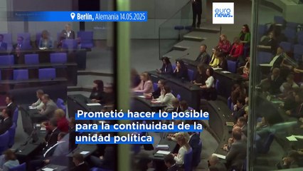 Friedrich Merz hace grandes promesas, desde Ucrania a la economía, en su primera declaración de gobierno