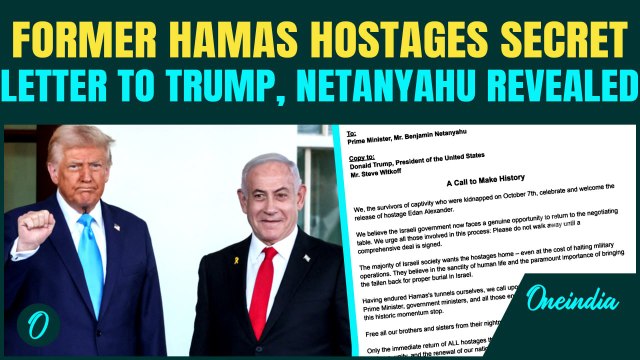 Former Hamas Hostages’ Letter to Trump and Netanyahu REVEALED | Trump Pressed After Edan’s Release