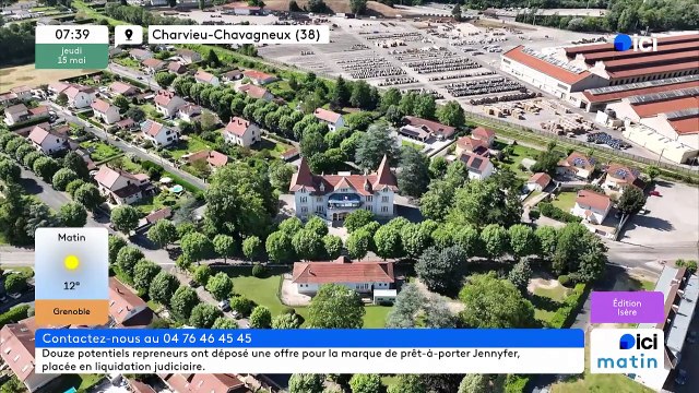 15/05/2025 - ici matin par ici Isère en vidéo