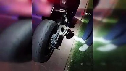 Konya polisinden motosikletlere sıkı denetim