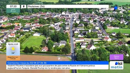 15/05/2025 - ici matin par ici Berry en vidéo