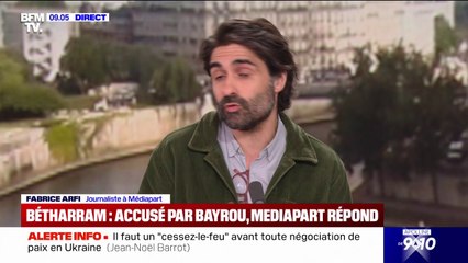 Commission d'enquête sur Bétharram: François Bayrou "a ajouté une sorte de confusion au déni et d'agressivité au mensonge", estime Fabrice Arfi (journaliste à Médiapart)