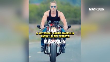 5 Motosikal Paling Maskulin Untuk Lelaki Bergaya