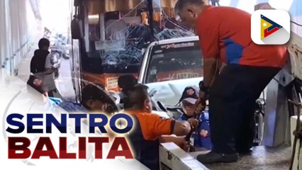 Lisensya ng bus driver sangkot sa karambola sa EDSA, pansamantalang sinuspinde ng LTO; operators ng naturang bus, pinatatawag din ng LTFRB