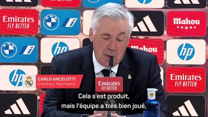 Ancelotti continue d'y croire : "En football, tout peut arriver"